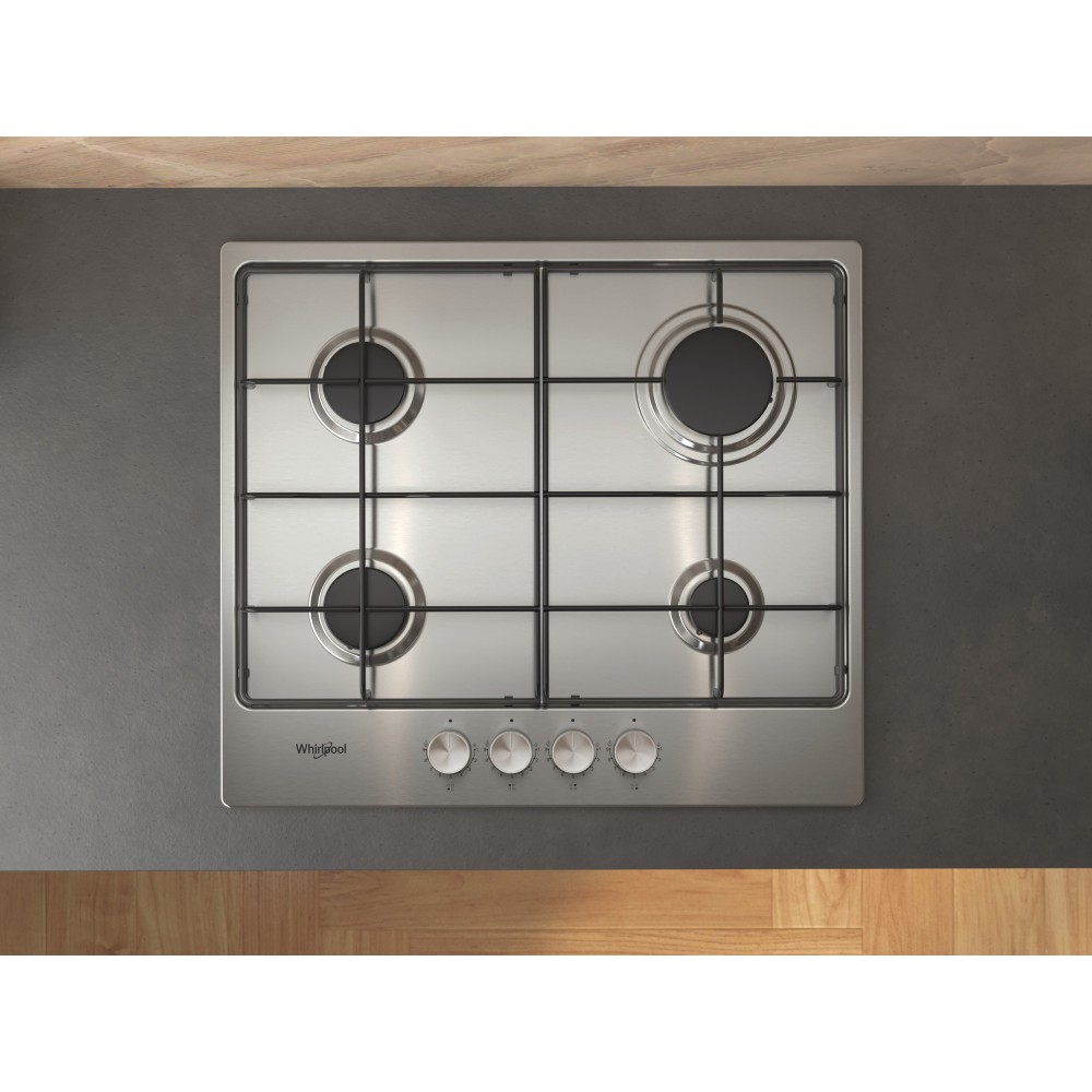 Whirlpool Kookplaat gas TGML 650 IX