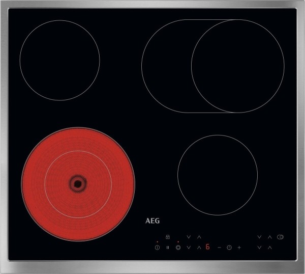 AEG Kookplaat vitrokeramisch TN 64RA06 XB