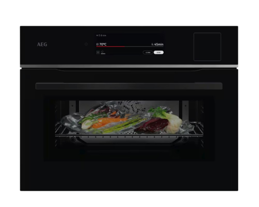 AEG Combi : oven + stoom TP 8SK721 B