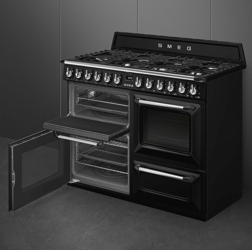 Smeg Fornuis gaskookplaat TR 4110BL 1