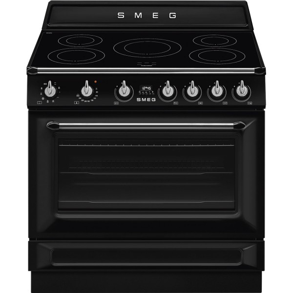 Smeg Fornuis inductie kookplaat TR 90 IMBL