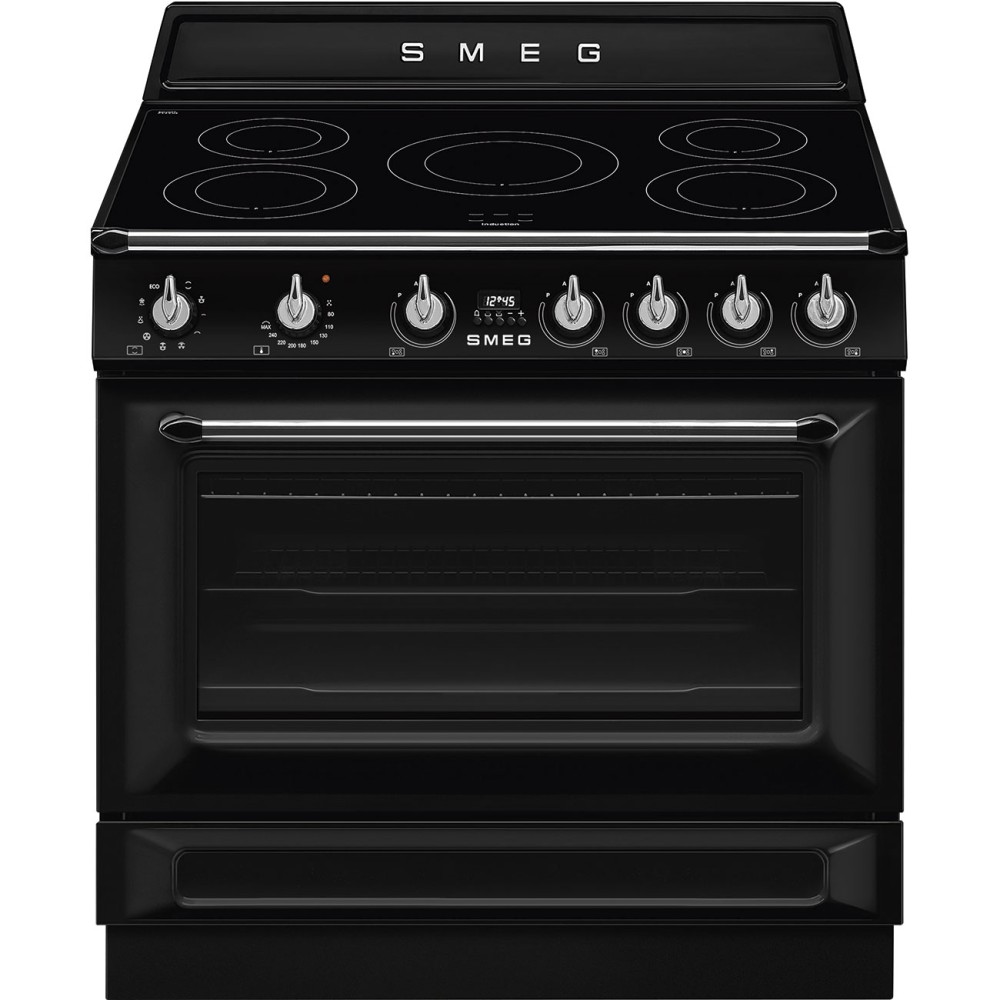Smeg Fornuis inductie kookplaat TR 90 IMBL