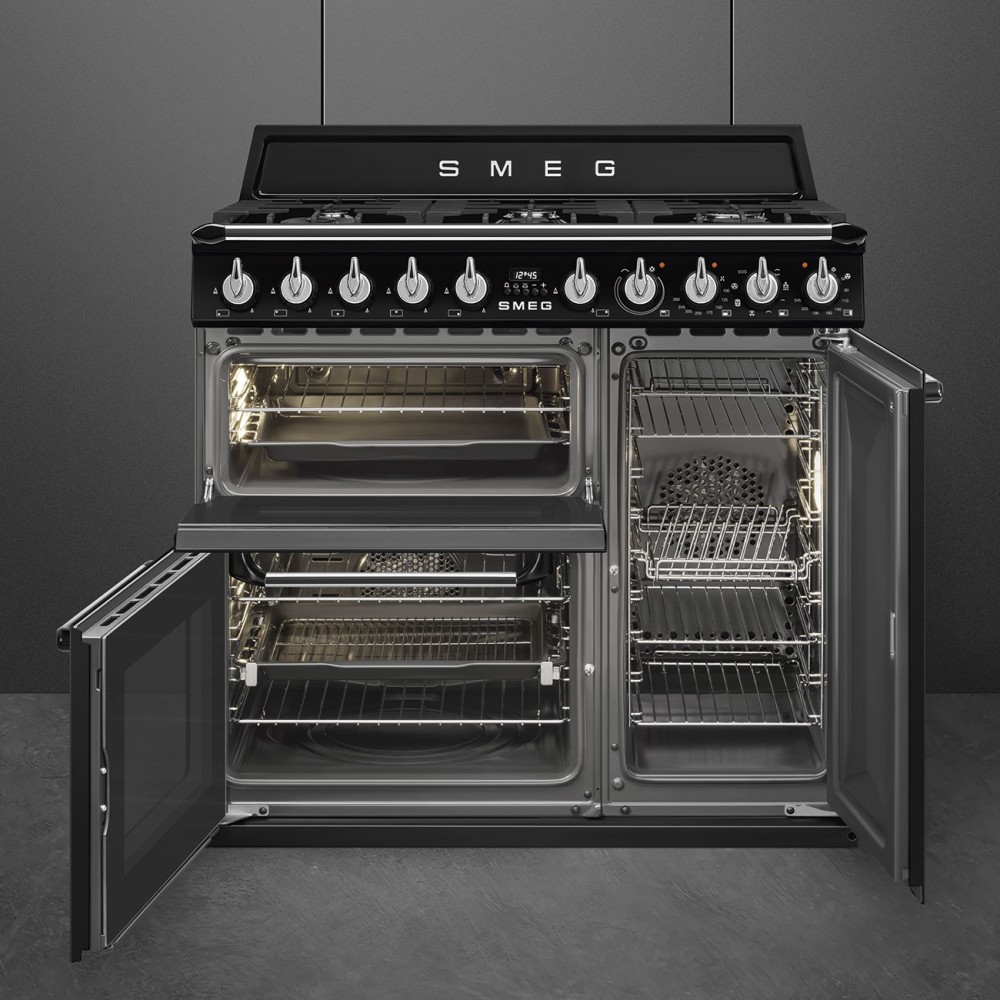 Smeg Fornuis gaskookplaat TR 93 BL