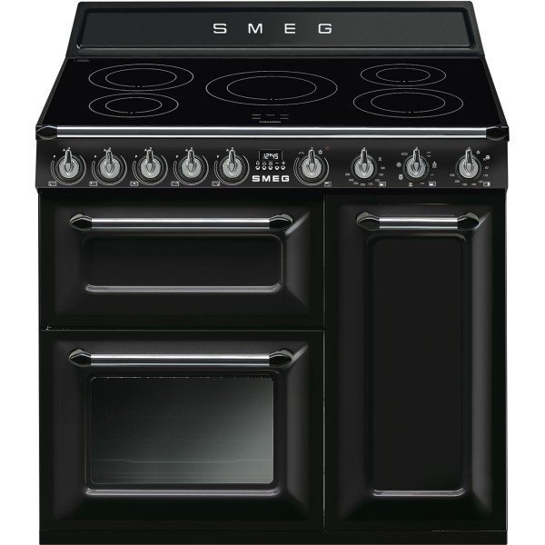Smeg Fornuis inductie kookplaat TR 93IBL 2