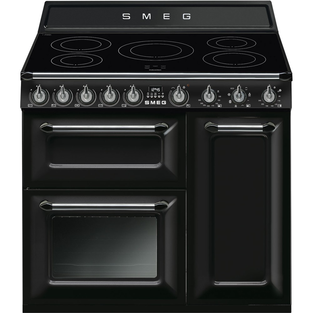 Smeg Fornuis inductie kookplaat TR 93IBL 2