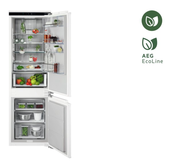 AEG Koelvriescombinaties inbouw TSC 8M18 WCF