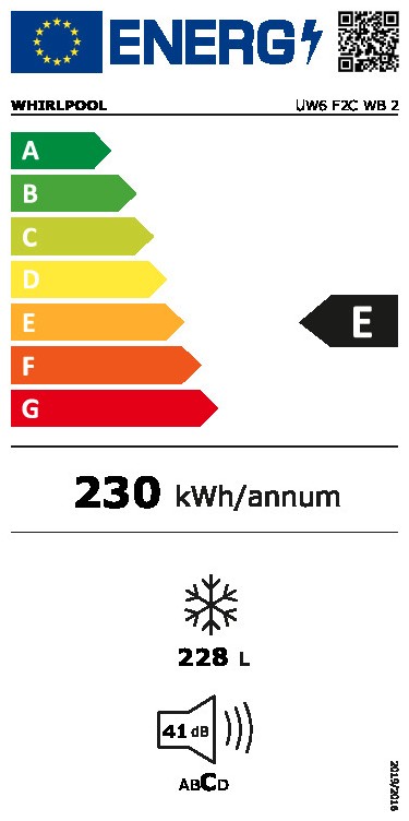 Whirlpool Diepvries UW 6F2CWB 2