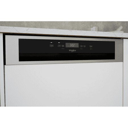 Whirlpool Vaatwasser integre. 60cm frontbediening WBC 3C26 X