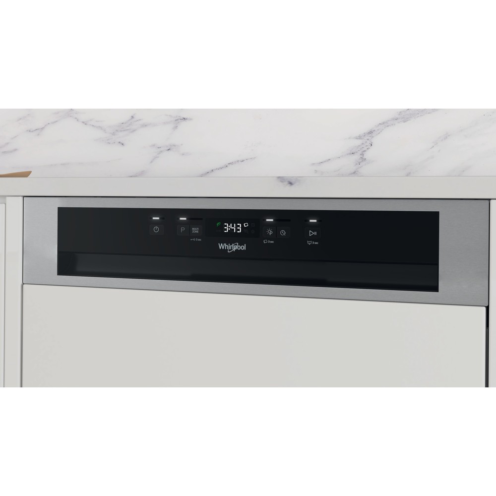 Whirlpool Vaatwasser integre. 60cm frontbediening WBC 3C34 PX