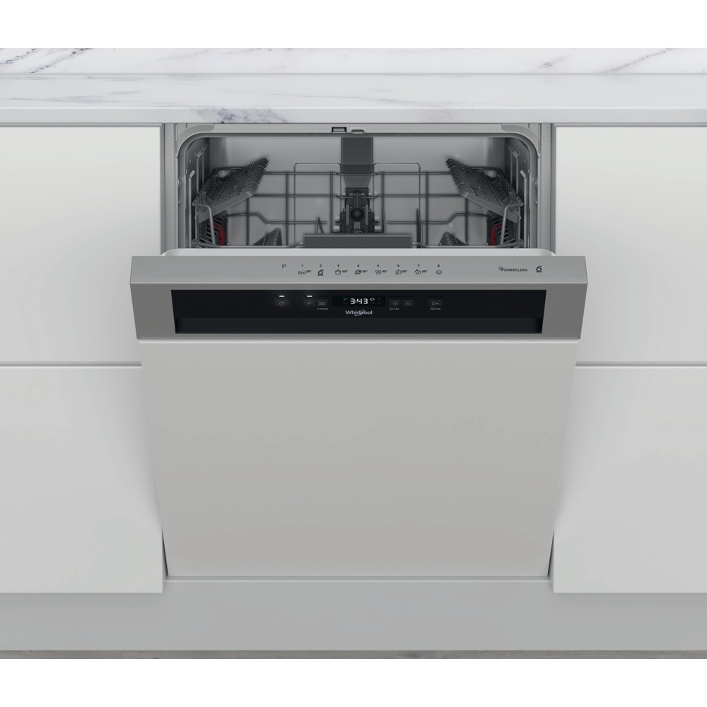 Whirlpool Vaatwasser integre. 60cm frontbediening WBC 3C34 PX