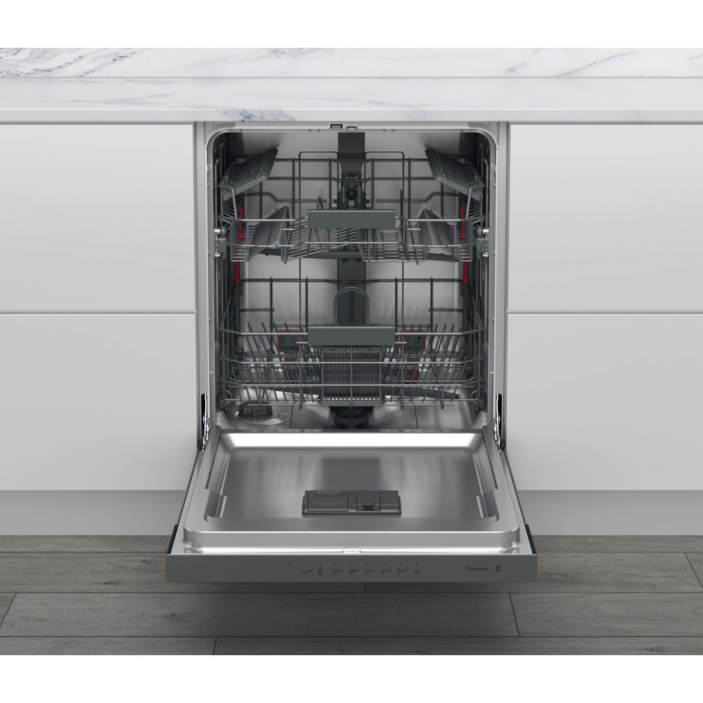 Whirlpool Vaatwasser integre. 60cm frontbediening WBC 3C34 PX