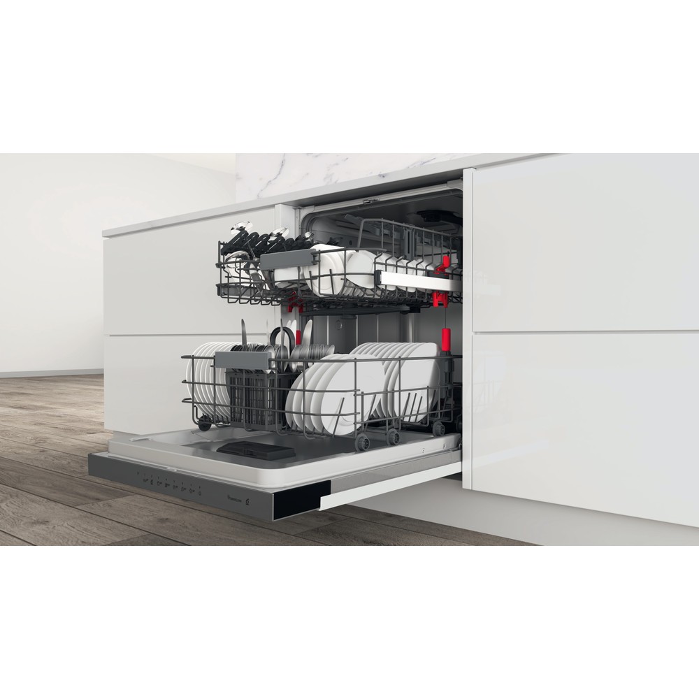 Whirlpool Vaatwasser integre. 60cm frontbediening WBC 3C34 PX