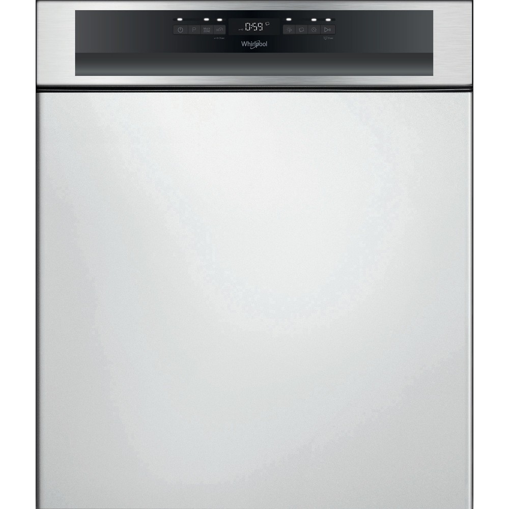 Whirlpool Vaatwasser integre. 60cm frontbediening WBO 3T133 PFX