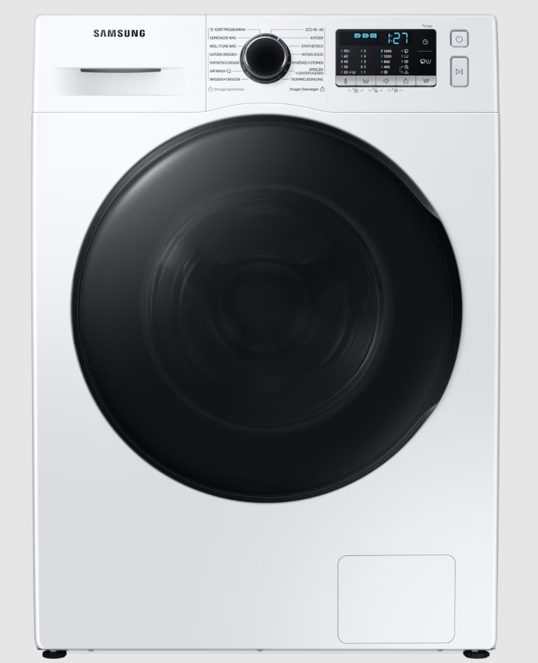 Samsung Was en droog combinatie WD 80TA049 BE