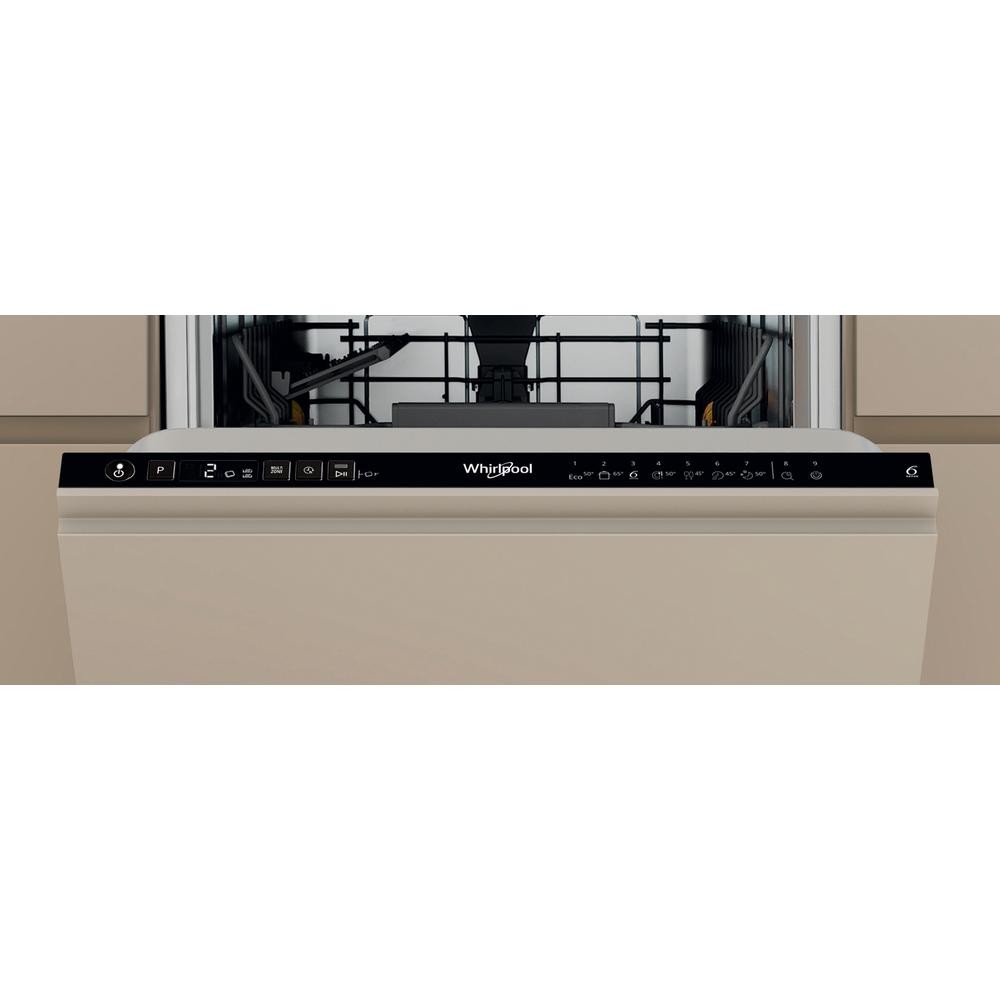Whirlpool Vaatwasser volledig integreerbaar 45cm WH 2IC10BS7LA 0
