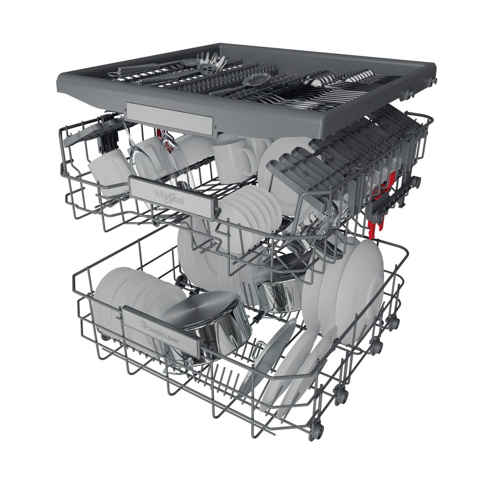 Whirlpool Vaatwasser volledig integreerbaar 60cm WH 6IA14BN7A 0