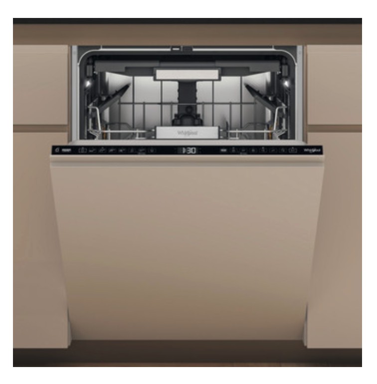 Whirlpool Vaatwasser volledig integreerbaar 60cm WH 7IA115B2M3TUS 0