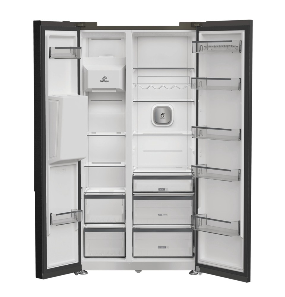 Whirlpool Side/Side + 3 en 4 deurs WHG 26574WXK5 E