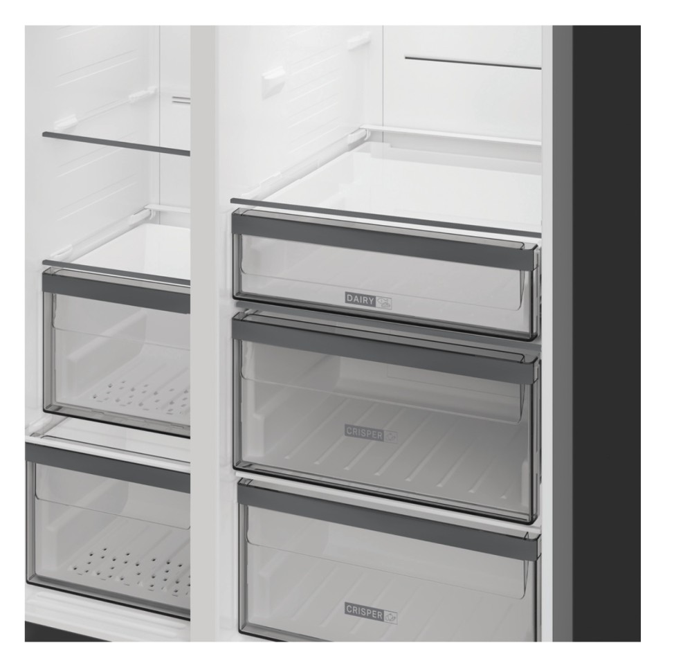 Whirlpool Side/Side + 3 en 4 deurs WHG 26574WXK5 E