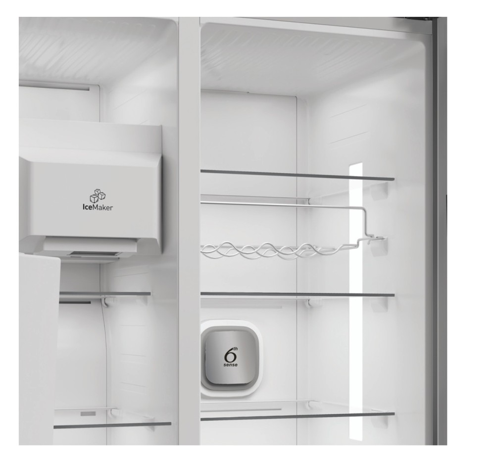 Whirlpool Side/Side + 3 en 4 deurs WHG 26574WXK5 E