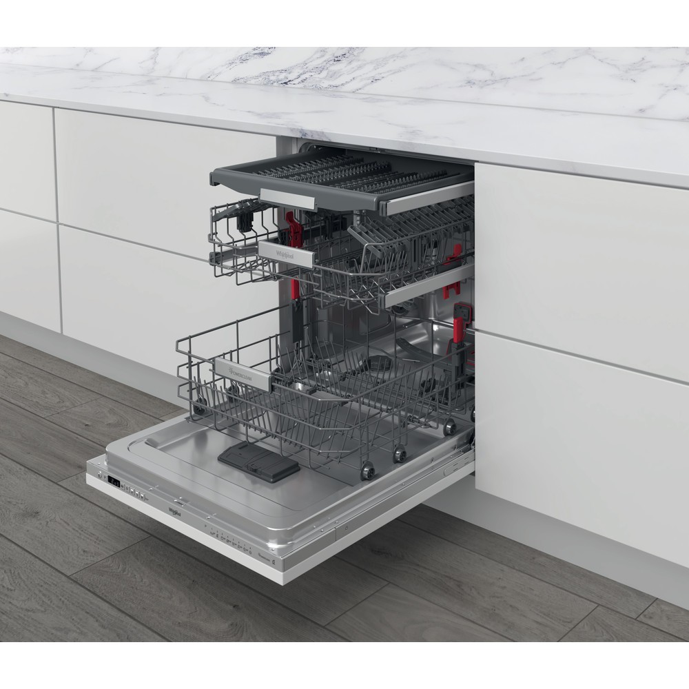Whirlpool Vaatwasser volledig integreerbaar 60cm WIO 3T126 PFE