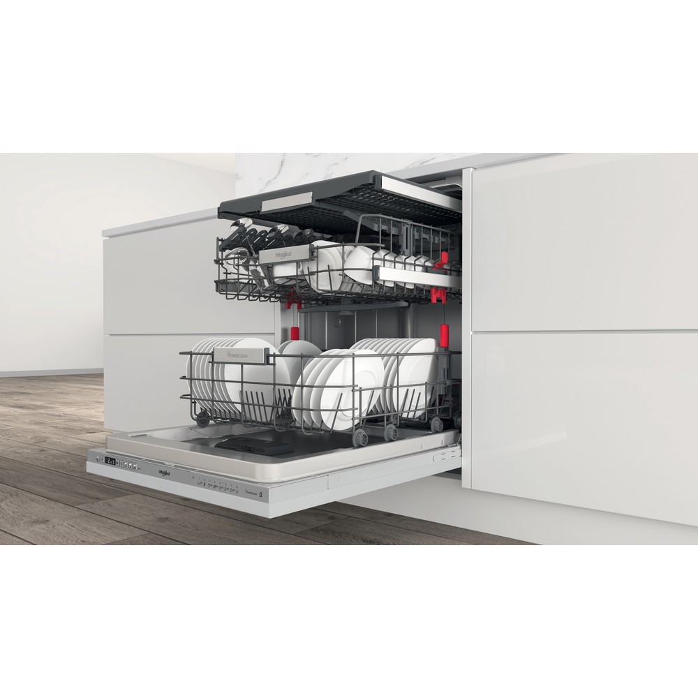 Whirlpool Vaatwasser volledig integreerbaar 60cm WIO 3T126 PFE