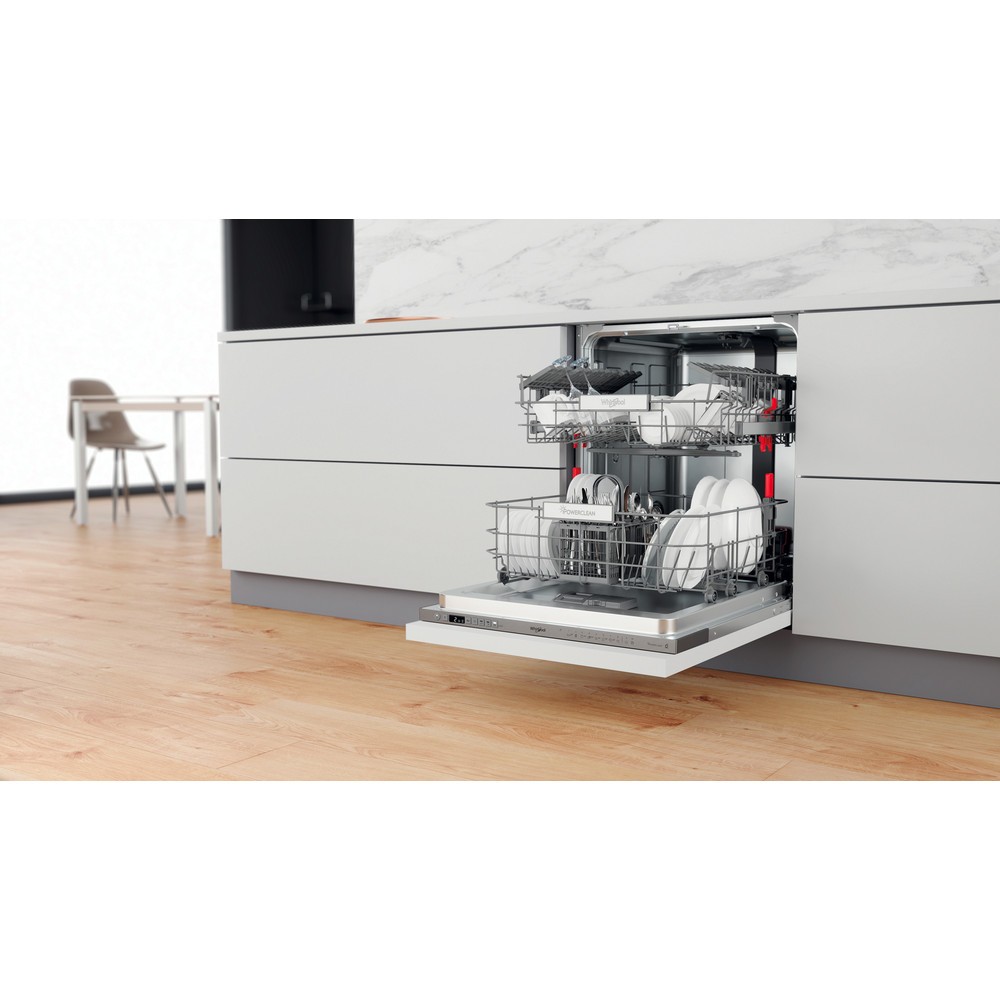 Whirlpool Vaatwasser volledig integreerbaar 60cm WIO 3T141 P