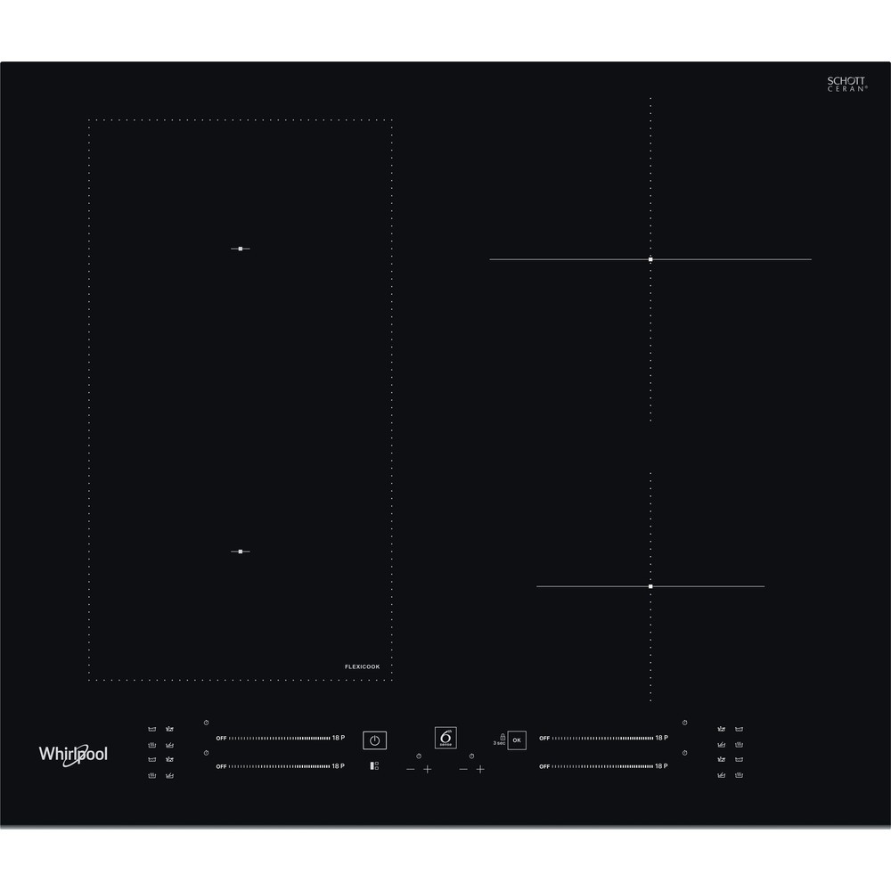 Whirlpool Kookplaat inductie WLS 6960 BF